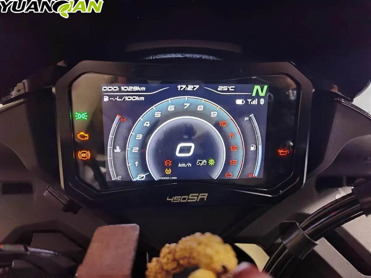 Для CFMOTO CF MOTO 450SR 450 SR 2022 2023 Новинка для мотоцикла с ЧПУ измерительная рамка Крышка