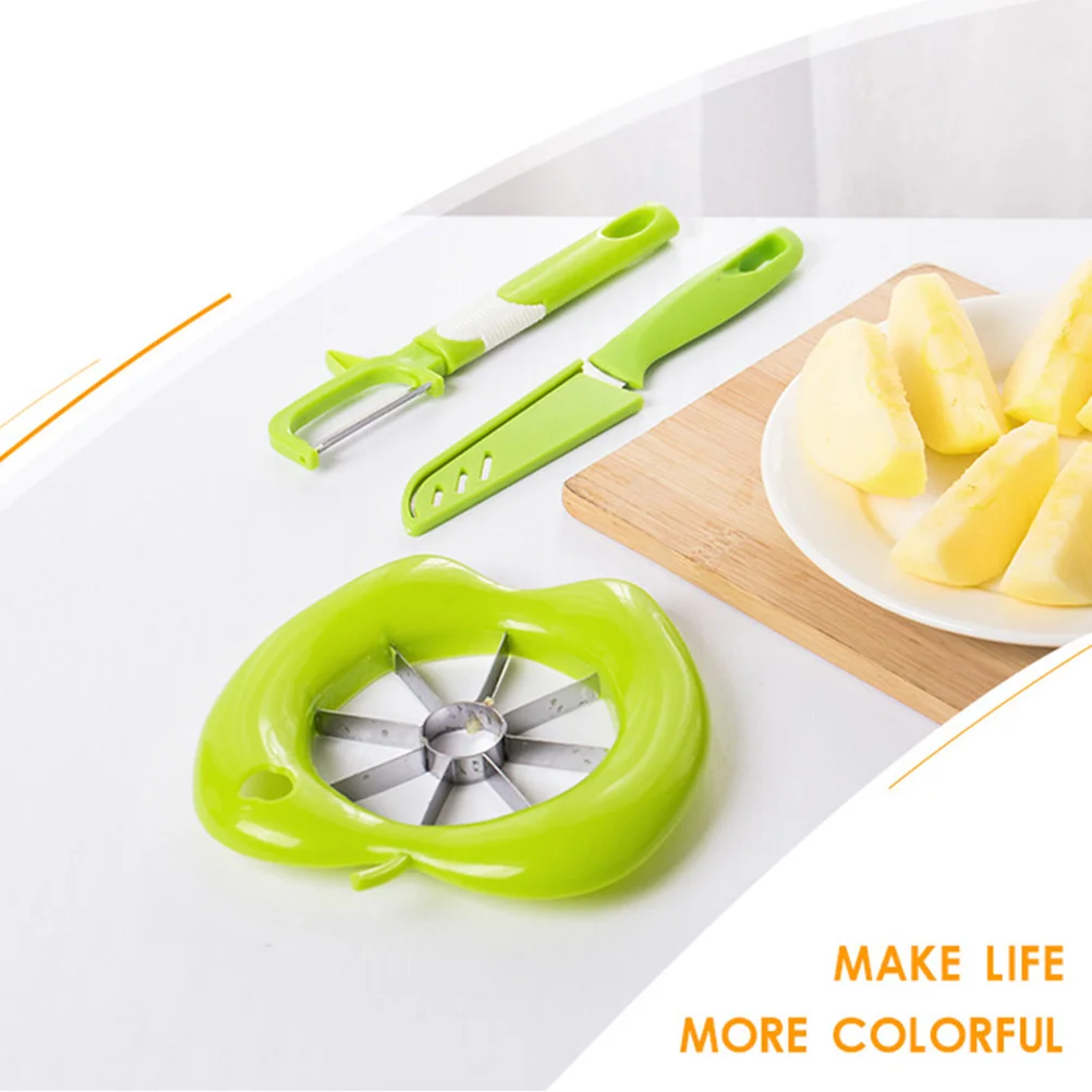 

3 Pcs Kitchen Utensil Set Multifunctional Durable Slicer Peeler for Vegetable Fruit Accessories