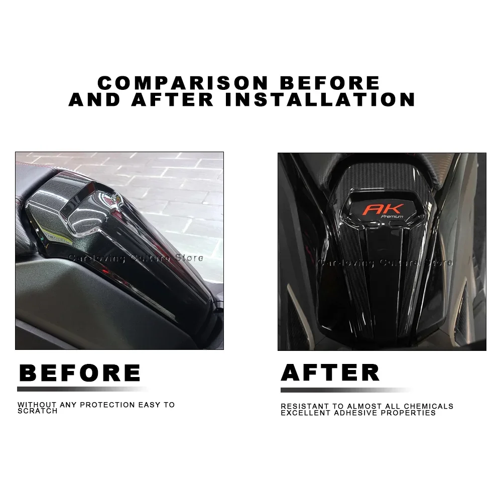 Для Kymco AK550 Premium 2023 2024 защитная наклейка на дверной бак мотоцикла водостойкая 3D из