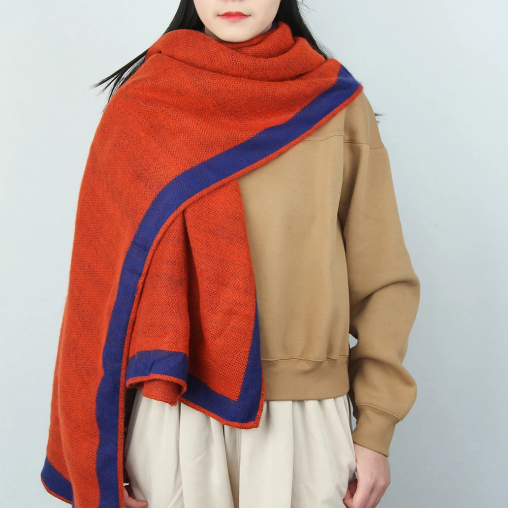 

Ohyoga женская теплая длинная шаль легкий мягкий вязаный большой шарф для осени и зимы обертывания для путешествий туризма