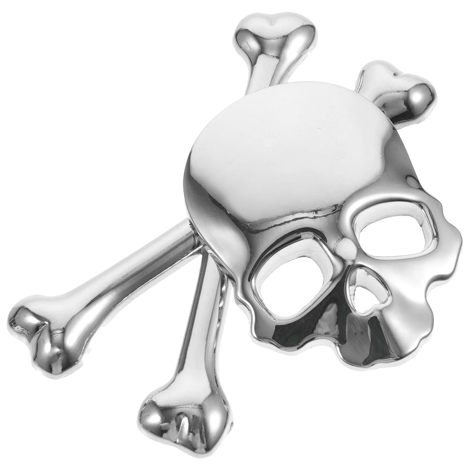 Новый 3D череп металлические скрещенные кости автомобиль мотоцикл наклейка