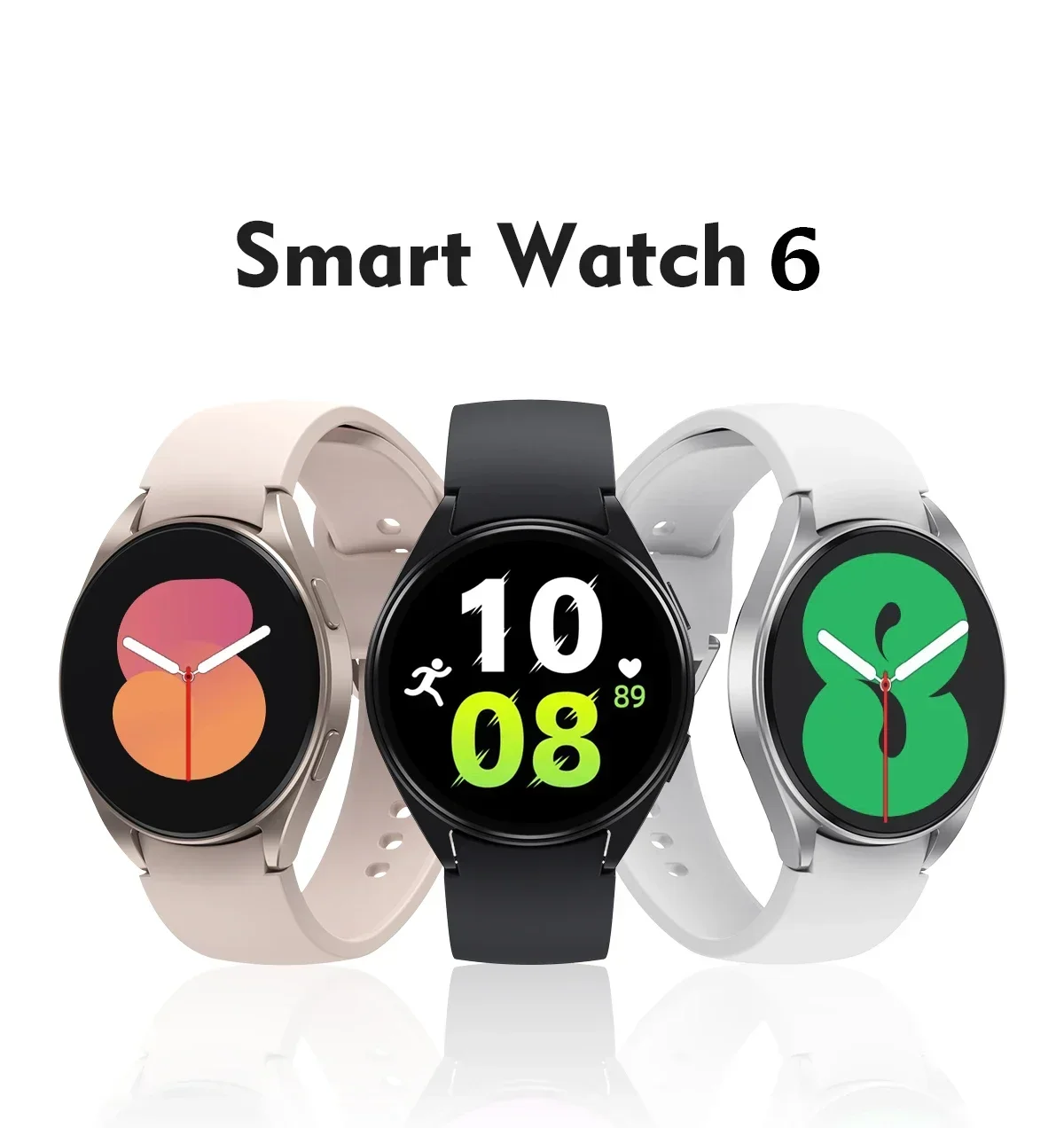 

2024 New Smart Watch 6 Bluetooth Call 1.5 Inch Men Watch Sports Blood Pressure Women for Android IOS Samsung Galaxy Smartwatch