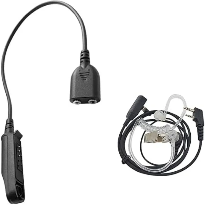 Кабель-переходник BaoFeng UV-9R Plus к 2-контактному UV-5R UV-82 радиосвязи гарнитуры динамика