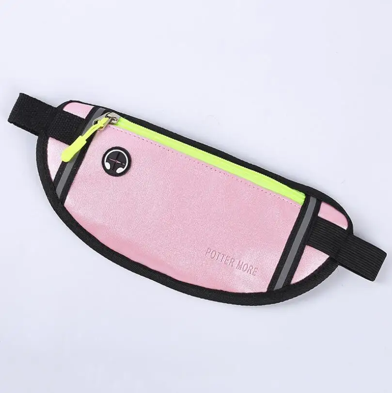 

2023 Men's Waist Bags Unisex Waterproof PU Waist Pack Travel Man Chest Bag Male