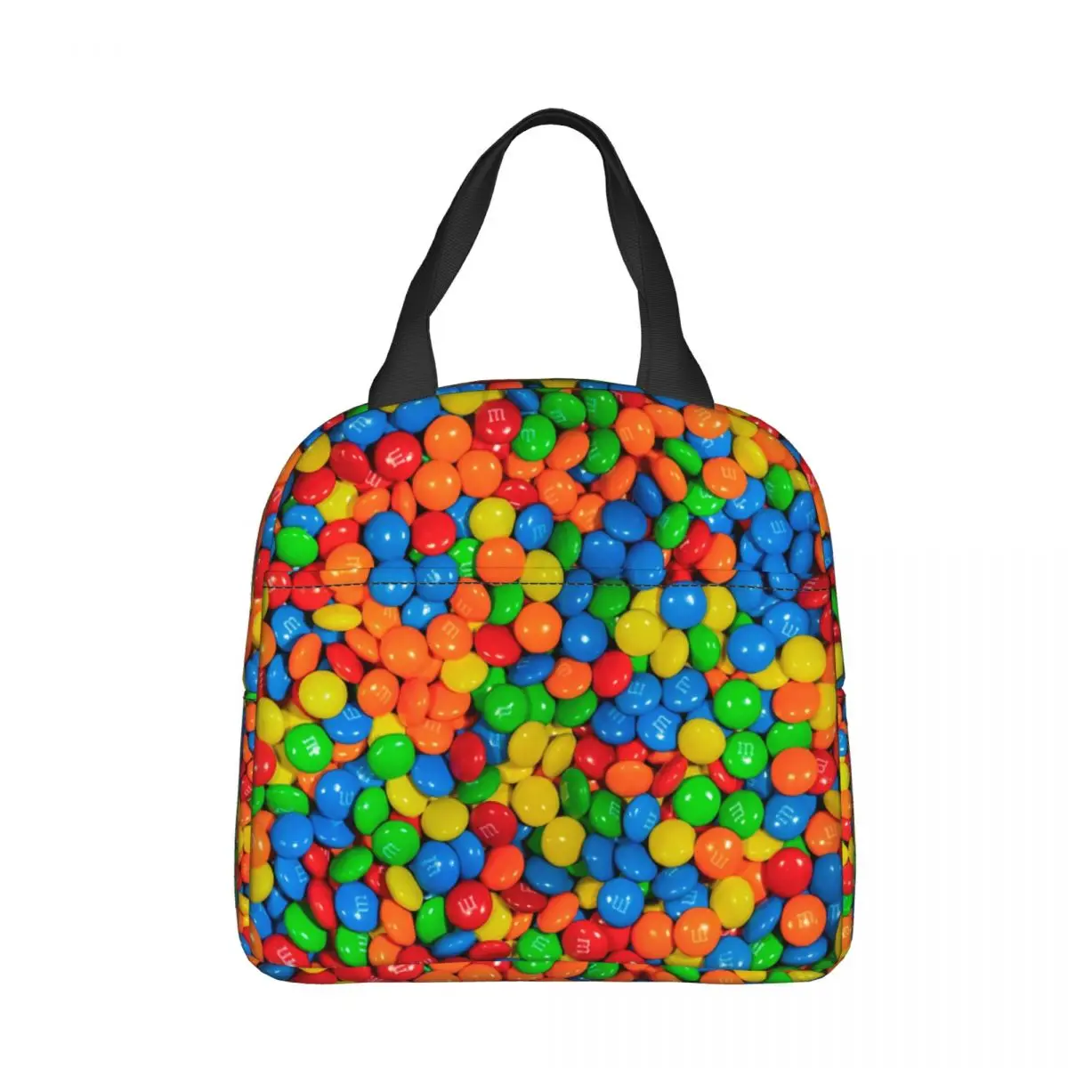 

M изолированная сумка для ланча с шоколадными конфетами для женщин и детей, сумка-холодильник, термопереносной Ланч-бокс, сумка-тоут для льда