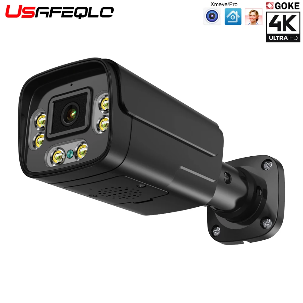 

IP-камера видеонаблюдения H.265, 4K, 8 Мп, 5 МП, 4 МП, POE, двухсторонняя, с записью звука, водонепроницаемая, IP66, для улицы и дома