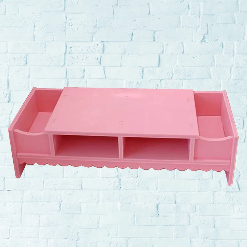 

Monitor Stand Riser Desk Computer Shelf Laptop Screen Desktop Organizer Storage Rack Holder Notebook Drawer Height Office