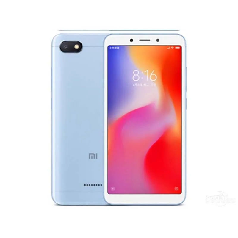 xiaomi redmi 6 original refurbished smartphone 4gb ram 64gb rom 12mp android cellphone global rom version mobile phone free global shipping