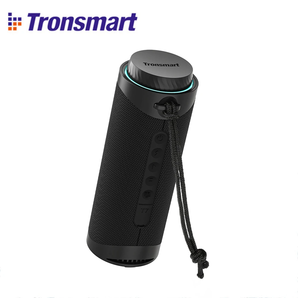

Bluetooth-Колонка Tronsmart T7 Водонепроницаемая IPX7, с объемным звуком на 360 °, управлением через приложение