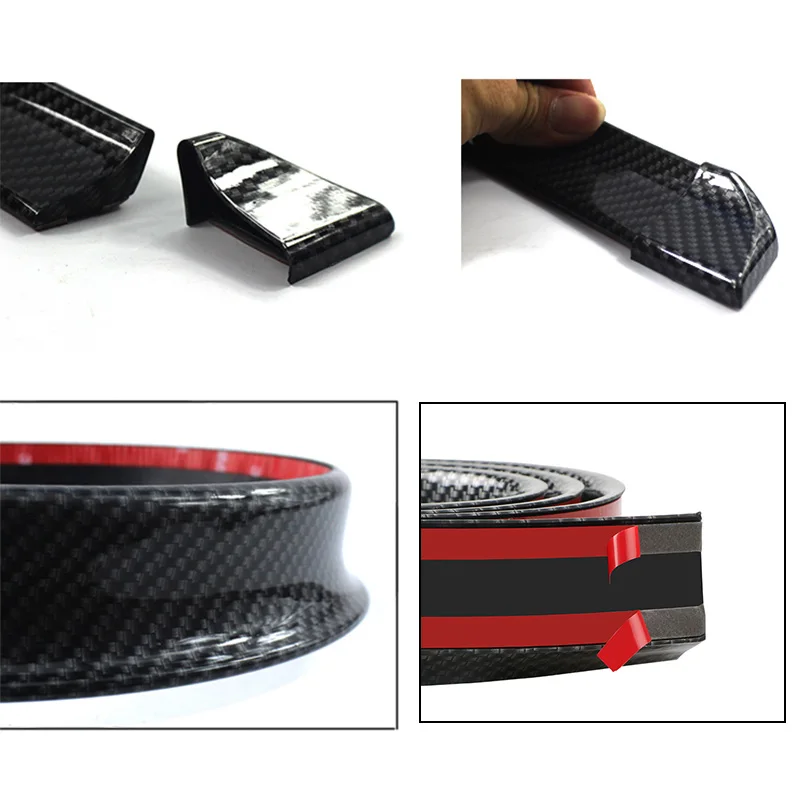 Универсальный задний спойлер для стайлинга автомобиля спойлеры из углеродного