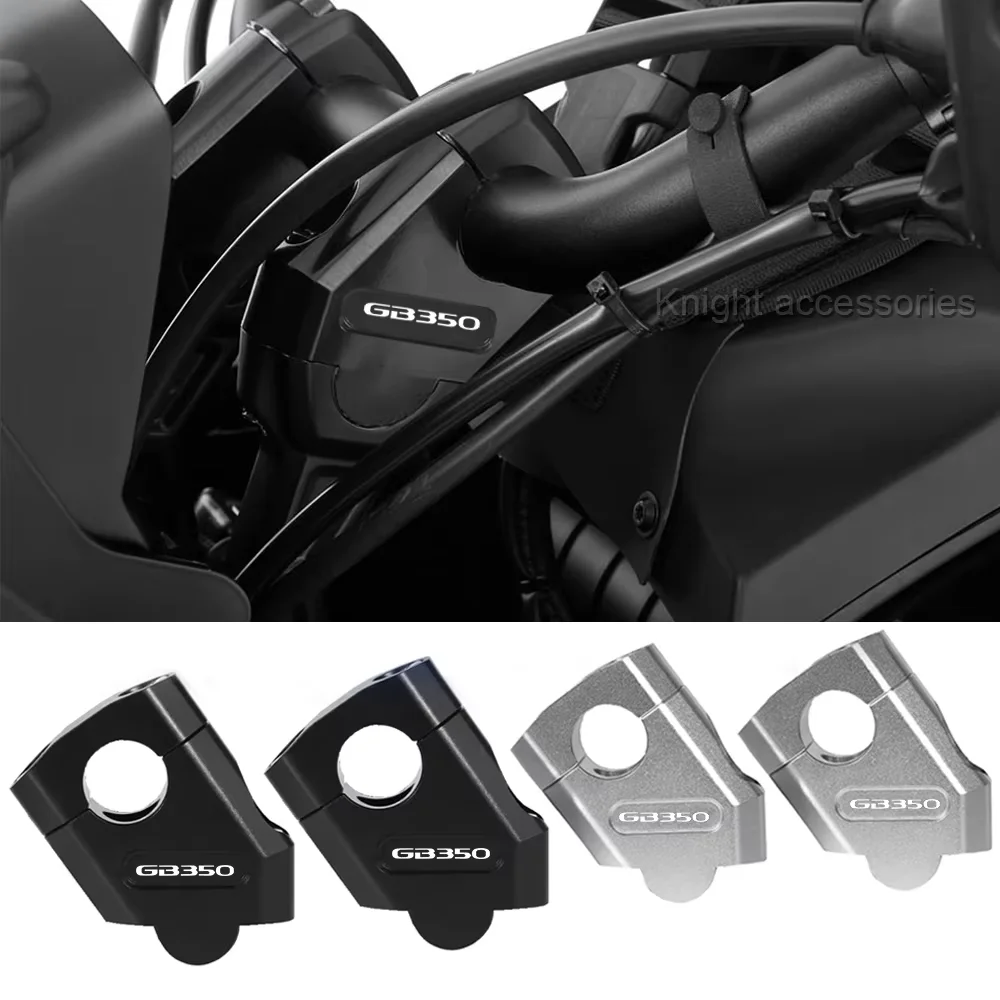 Фото Для Honda GB350 GB 350 gb350 350 мотоциклетный руль, крепление на руль, зажим, подъемник, адаптер GB350 №1