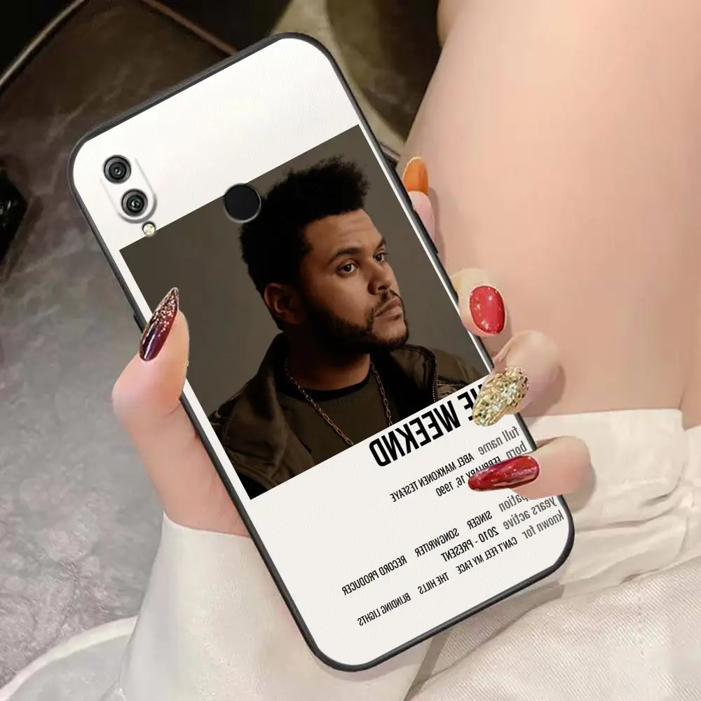 Case For HUAWEI Honor 9X 9 8X Max 80 70 60 50 30 20 10 10I NOTE 10 Lite Pro Case Funda Coque Shell The Weeknd Minimalist Poster