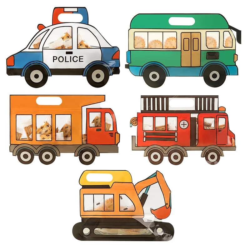 

Пакеты для конфет строительные машины 5 шт.