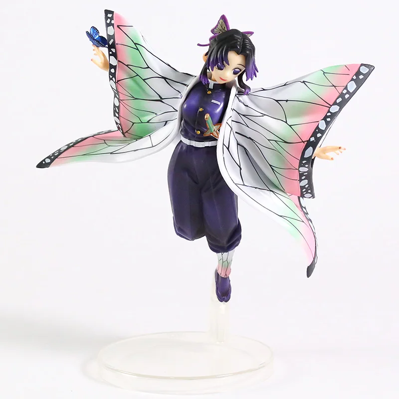 

Demon Slayer Kochou Shinobu Flying Posture Figure Doll PVC Desktop Toy Model for Colletible