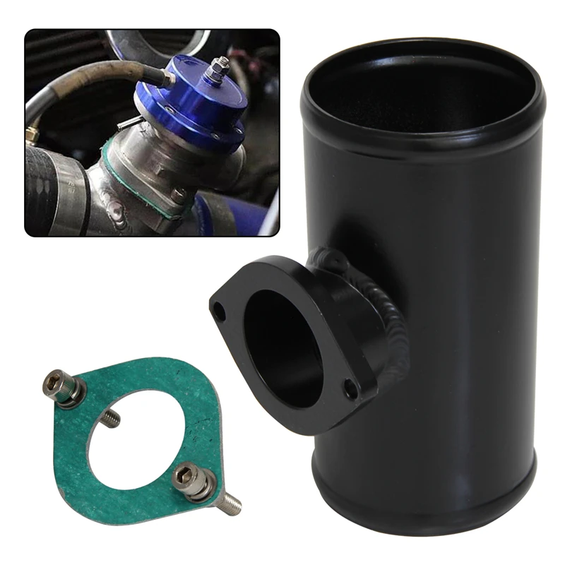 

3" 76mm Turbo Flange Pipe Fit For GD-RS FV RZ BOV Blow Off Valve Adapter Black
