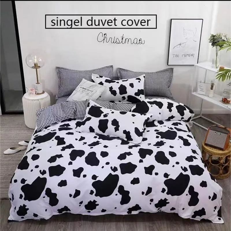 Single Student Bed Duvet Blanket Cover Quilt Queen/double