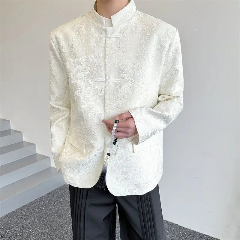 2-B10 новый стиль в китайском стиле для мужчин модный брендовый Повседневный