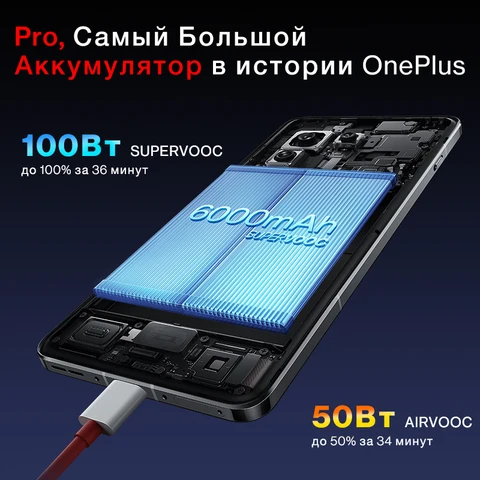 Смартфон OnePlus 13, 12/256ГБ, 16/512ГБ, global