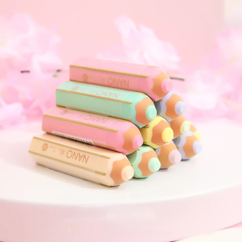 Shape Erasers Cute Rubber Pencil Erasers Korean Stationery K