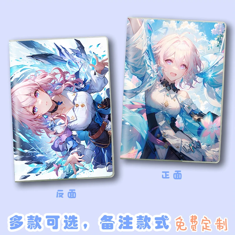 Аниме Honkai: Star Rail lHimeko Kafka Серебряный волк Косплей блокнот Jotter для студентов