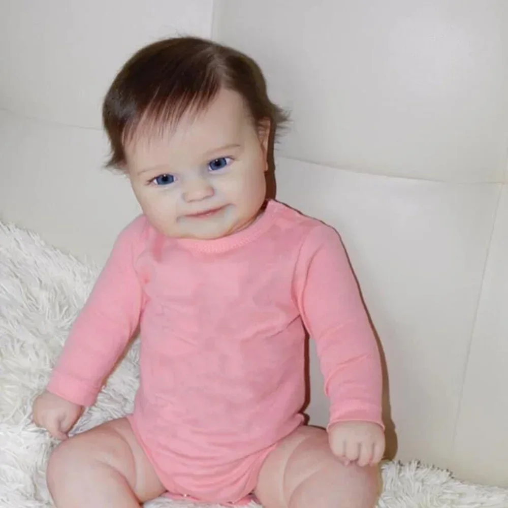 Силиконовая кукла 48 см Reborn Maddie ручная роспись 3D кожа с видимыми венами