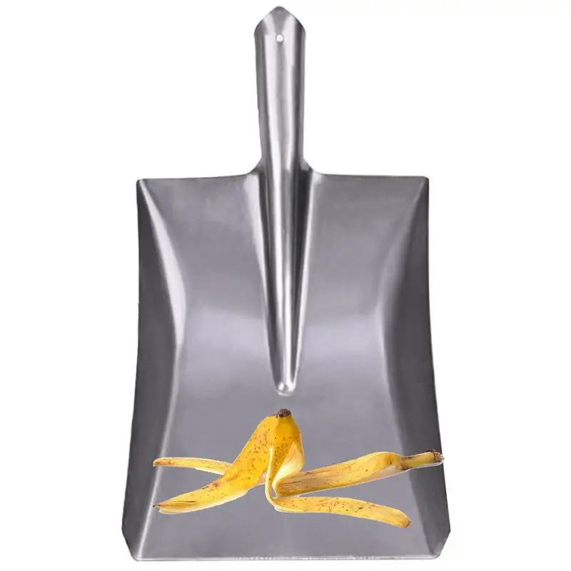 Эргономичная металлическая лопата Длинная садовая Сверхмощная для снега