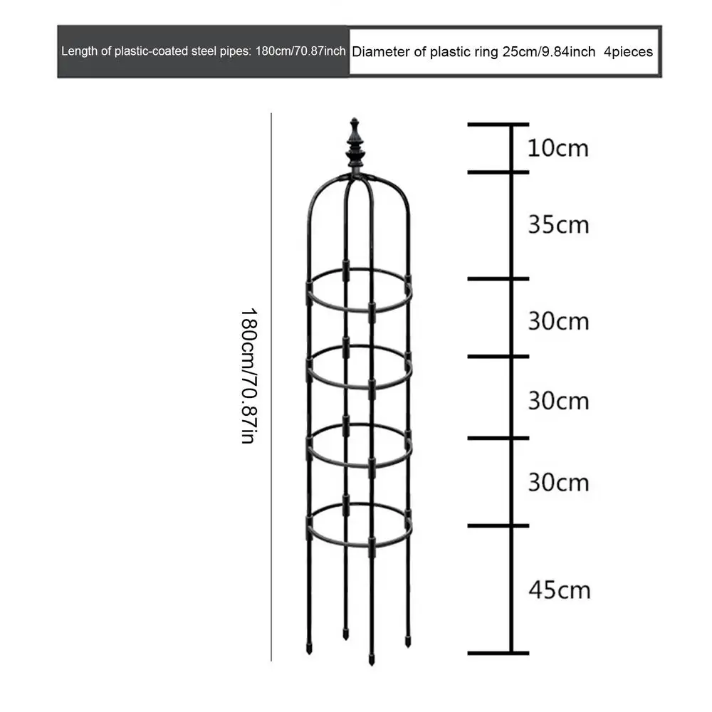 

Металлическая садовая решетка Tower Obelisk