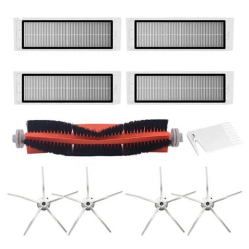 

Main Brush Side Brush Filter For Roborock S6 S60 S65 S5 MAX Vacuum Cleaner Accessories