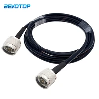 bevotop rg223 coaxial cable n male plug to n male plug rf cable 50 ohm crimp connector double shielded silver plated