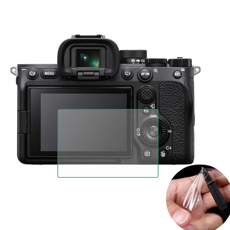 

3pcs PET Screen Protector Clear Soft Protective Film for Sony Alpha 7 IV/ILCE-7M4/A7M4 A7IV/A7 Mark IV Camera LCD Display Guard