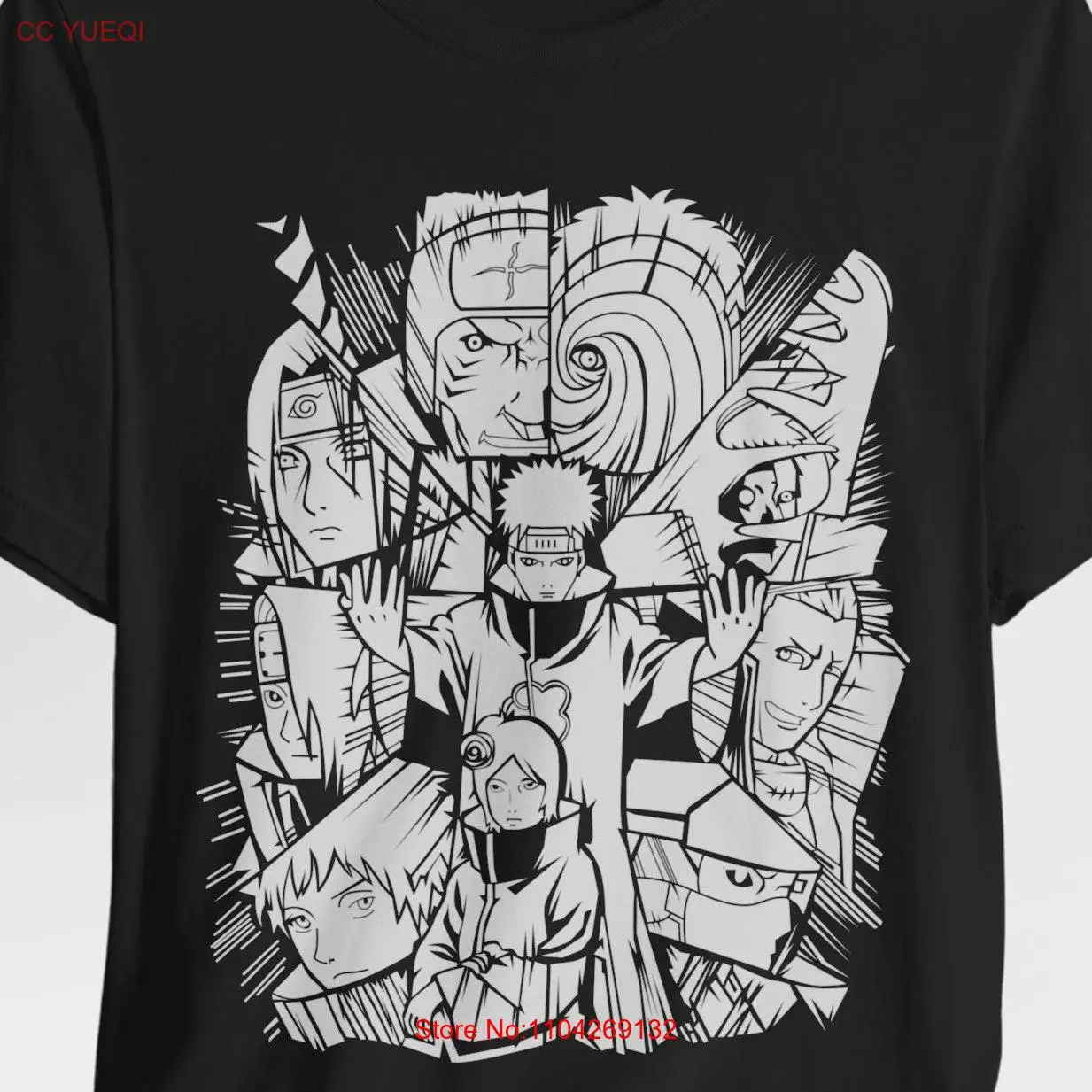 Футболка японского аниме Fire Style Lover Манга Белла Холщовый трикотаж с длинными или