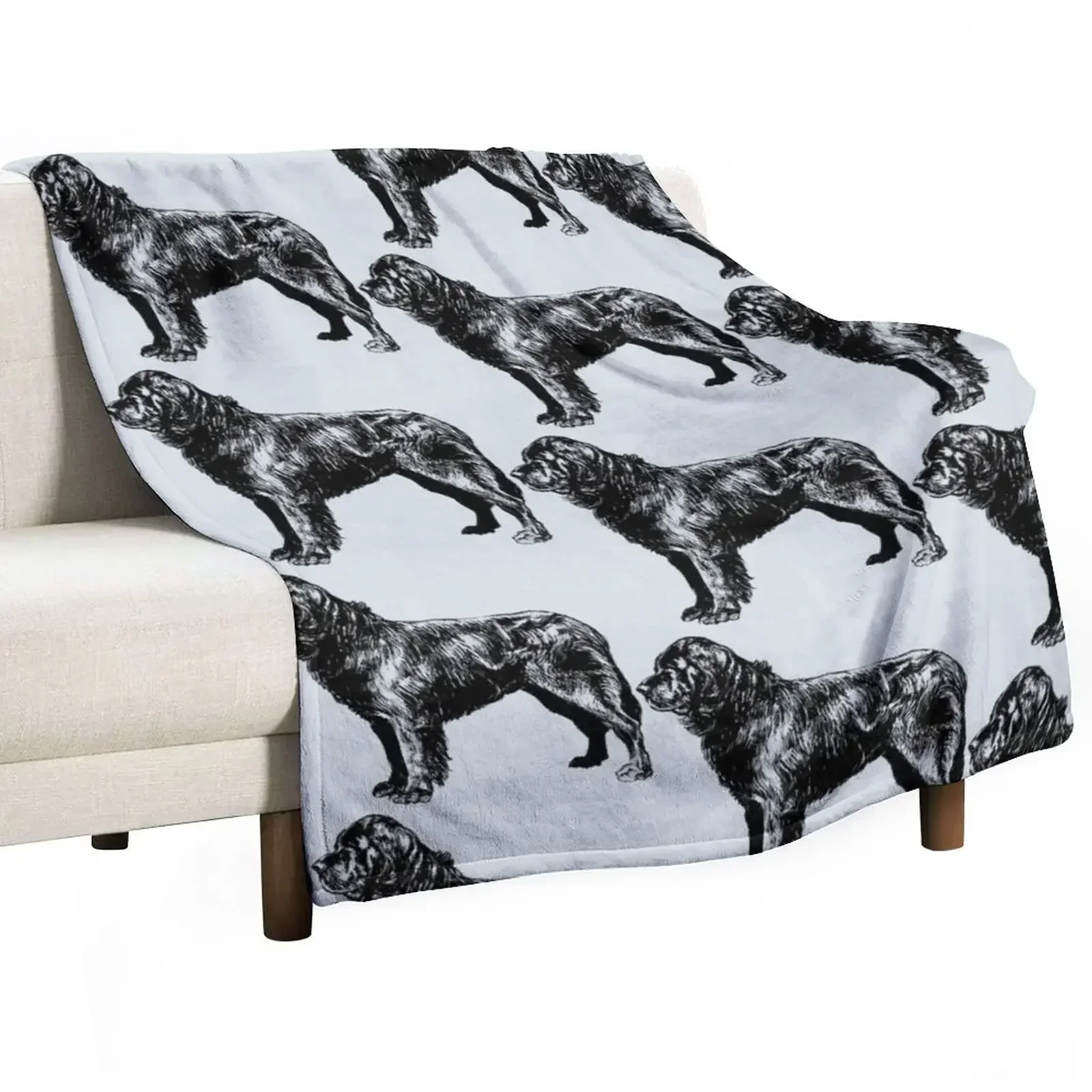 Одеяло Newfoundland для косплея аниме фланелевая ткань теплые зимние одеяла Polar