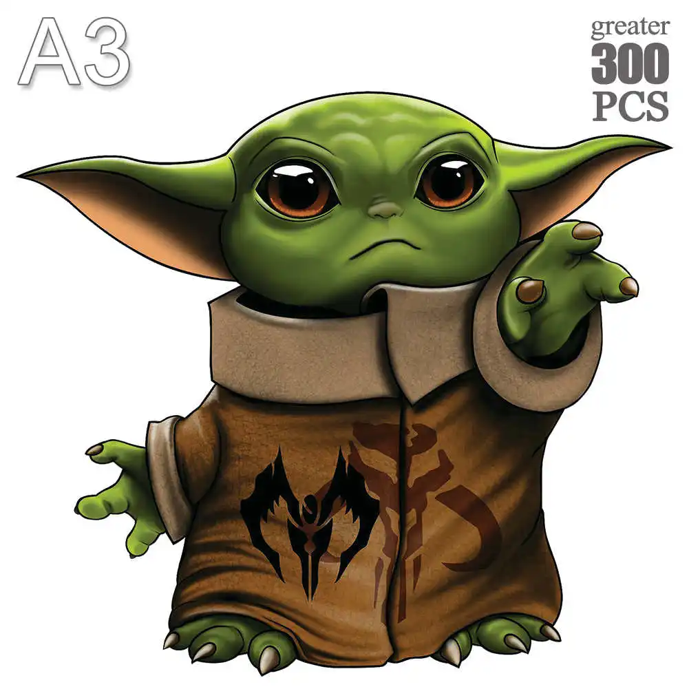 

2022 г., Yoda, деревянные 3D-пазлы с животными для детей и взрослых, деревянные головоломки «сделай сам», ремесла, декомпрессионные игрушки, класс...