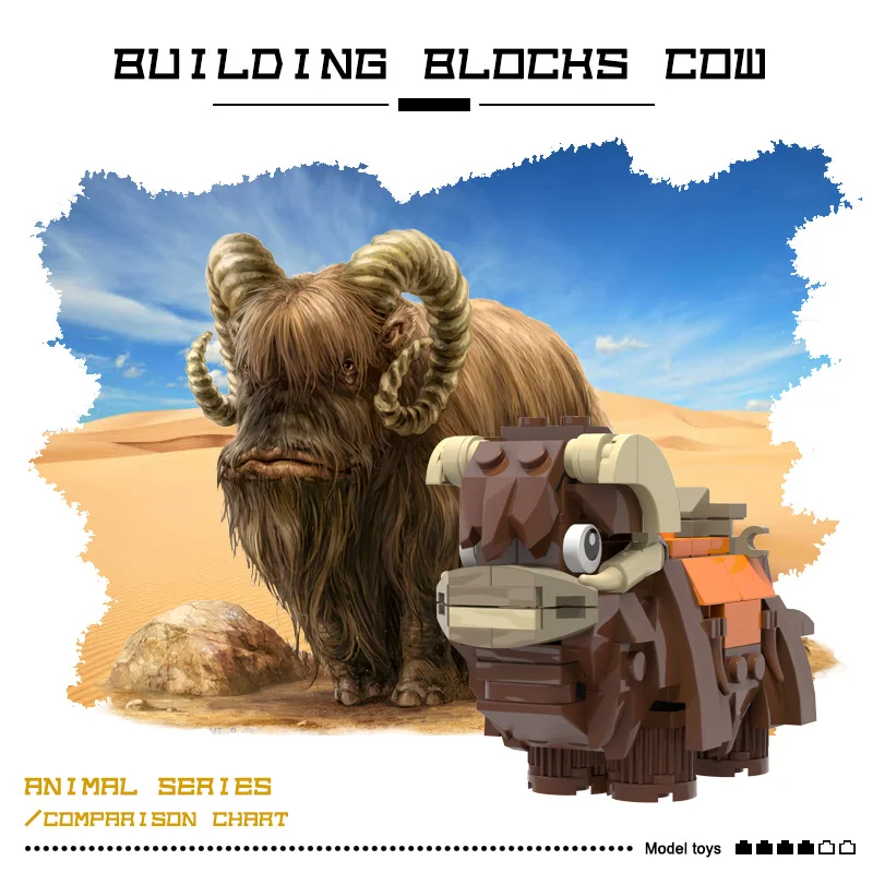 Конструктор BZB MOC в виде зверя 97302 56873 среднего размера | Игрушки и хобби