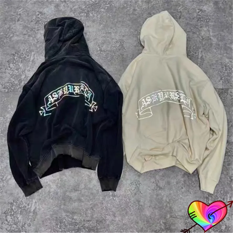 2022 Светоотражающая толстовка с логотипом ASKYURSELF для мужчин и женщин худи