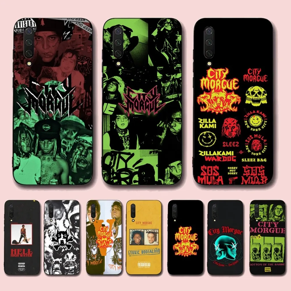 C-City M-Morgue Zillakami Phone Case For Xiaomi Mi 5X 8 9 10 11 12 lite pro 10T PocoX3pro PocoM3 Note