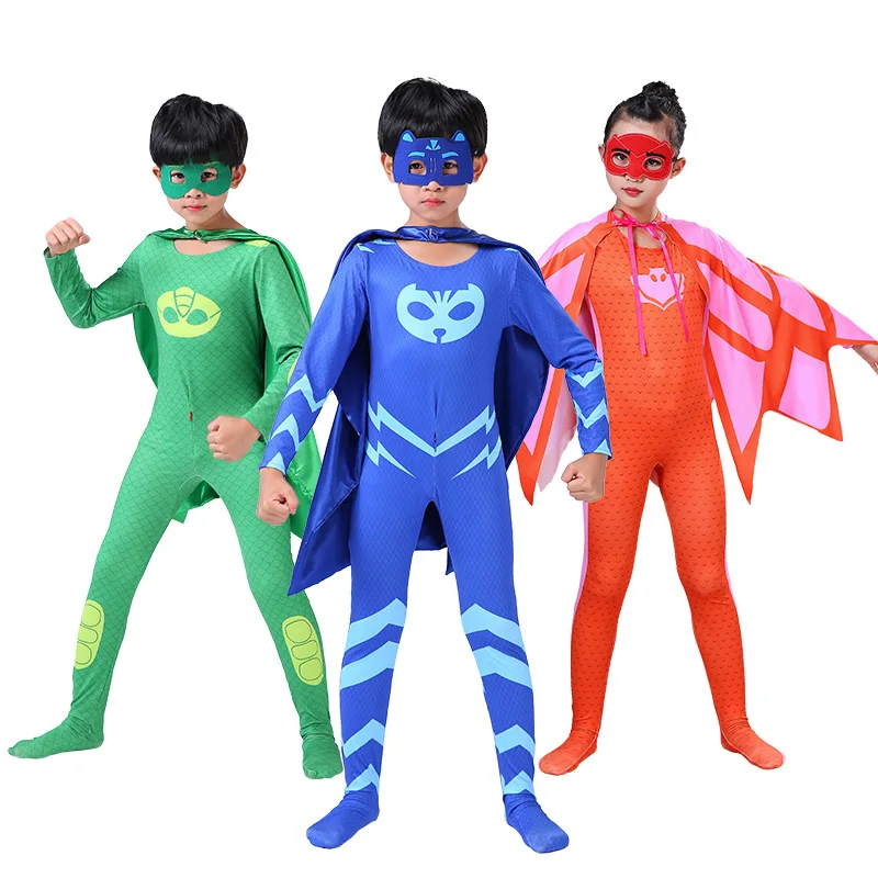 Pajamas Cosplay Costume With Eye Mask For Birthday Carnival Halloween Party Suits
