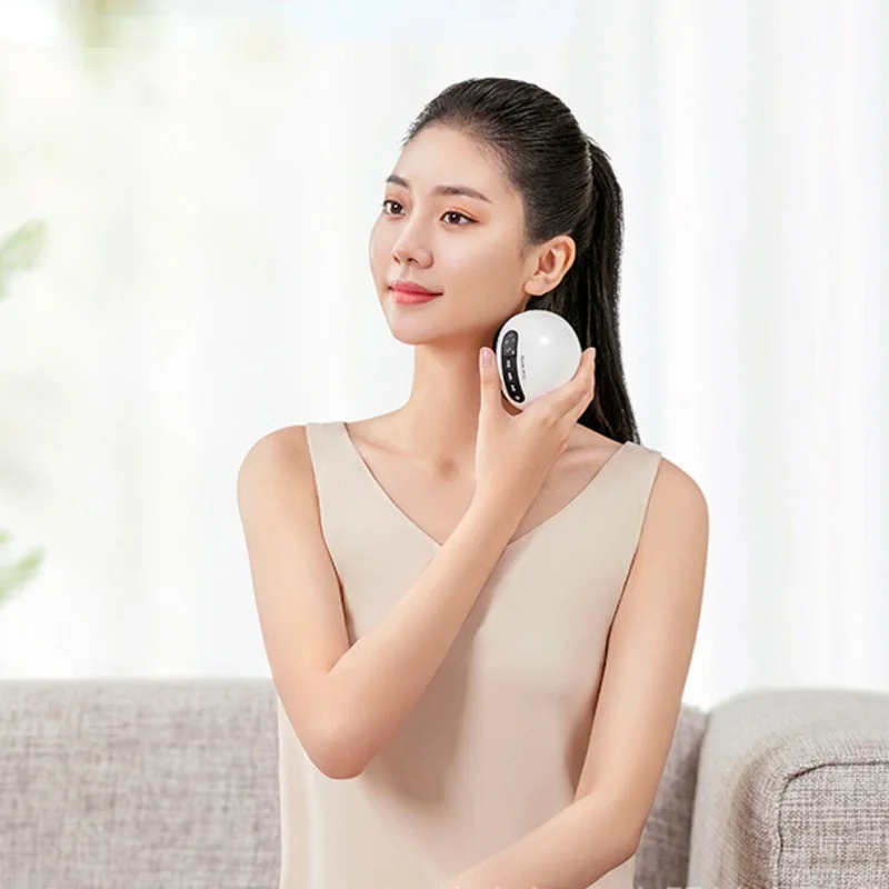 

Electric Cupping massage LCD Display Guasha Scraping EMS Body massager Vacuum Cans Suction Cup IR Heating Fat Burner Slimming