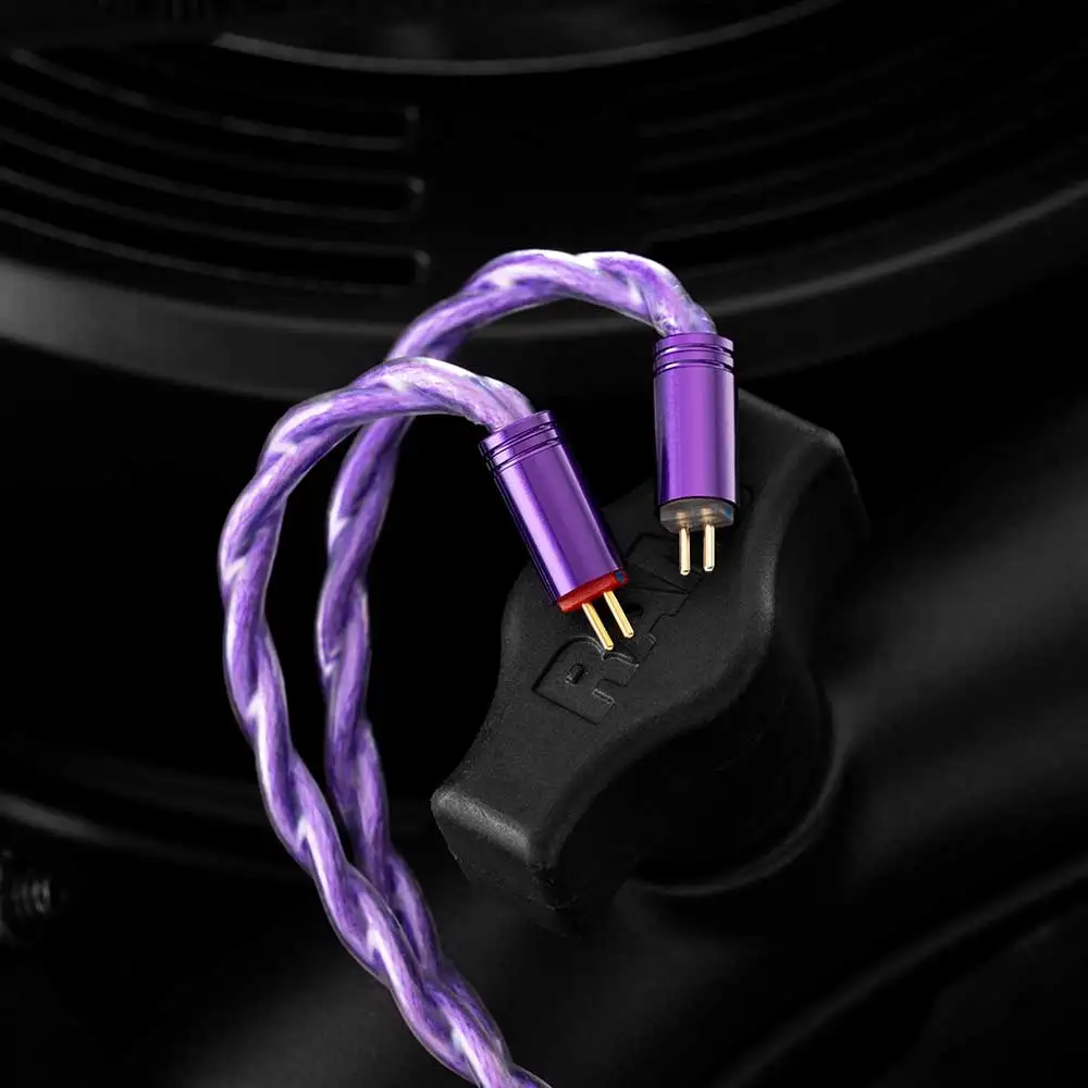 Модернизированный кабель для наушников QoA WHISKY 5N OCC медный сплав посеребренный 0 78