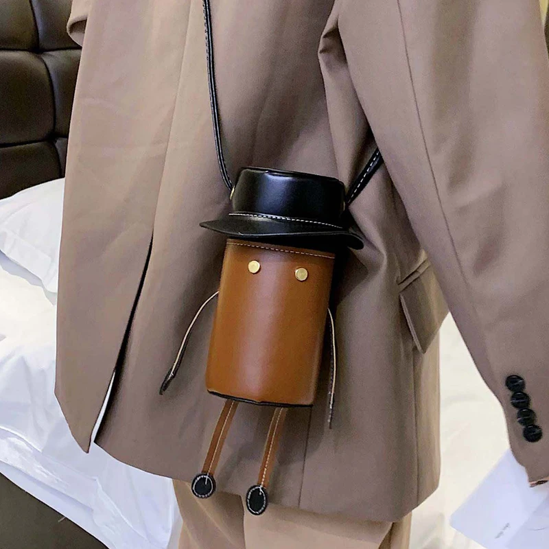 

Women's Bag 2022 Trend Luxury imitation Bags Brands Shoulder Bags CrossbodyBags Unique Creative Cartoon Boxs Mini Bucket