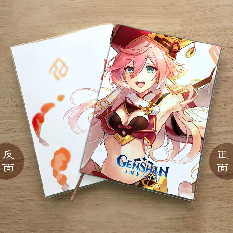 

Аниме игра Genshin Impact Yan Fei блокнот ученический блокнот для защиты глаз канцелярские товары мультяшный замечательный подарок