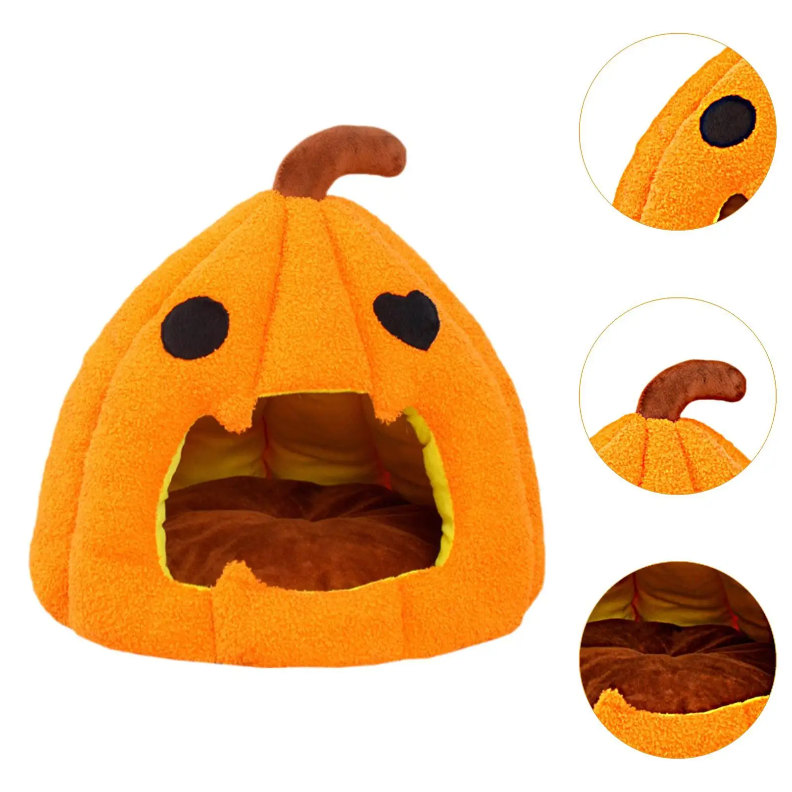 Кошачье гнездо полузакрытое домашнее для кошек обитания мягкая спальная хижина