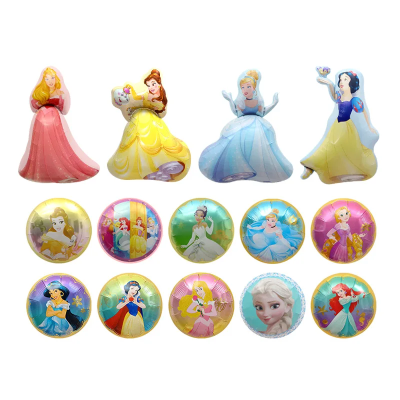 

Disney Snow White Cartoon Modeling Aluminum Film Balloon Cinderella Princess Foil Balloons Birthday Party Decoration