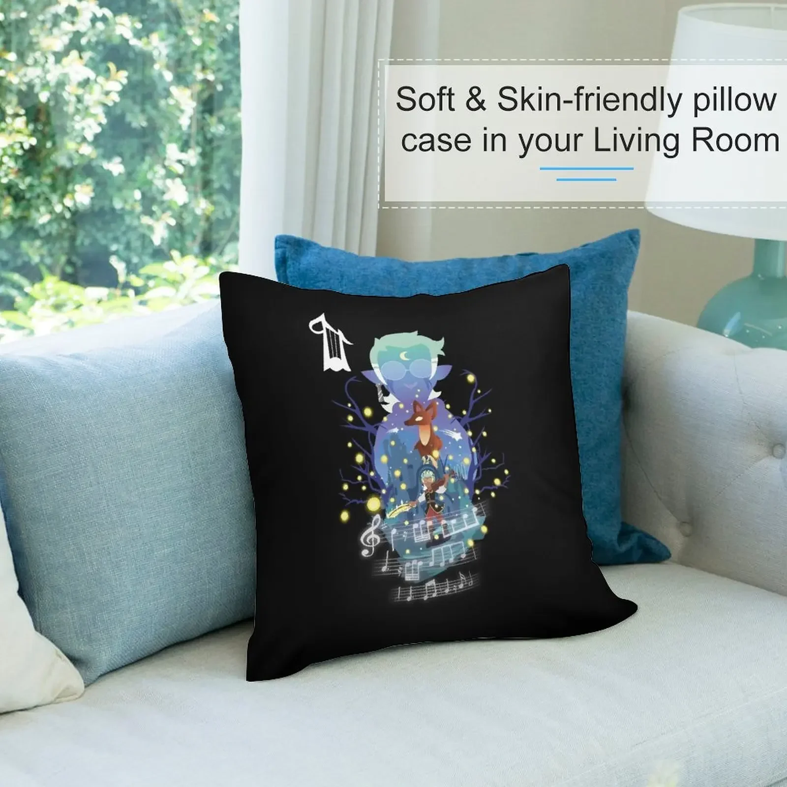 Raine Whispers волшебство Predifer ведьма luz noceda amiity blight bard coven Xo Wellness - Throw Pillow