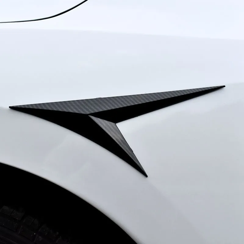 

Car Fender Side Vents ABS Compatible Fender Stickers Decorative Air Flow Intake Hole Grille Spoiler Auto Exterior Accessories