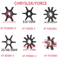 boat engine water pump impeller for chryslerforce 47 f436065 2 47 42038 2 47 f462065 47 85089 3 47 f40065 2 47 f433065 9 9 55hp