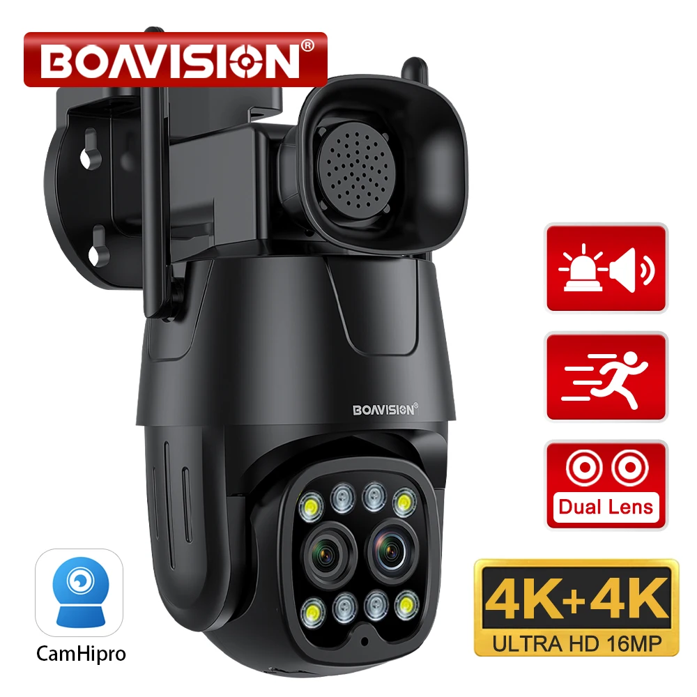 

BOAVISION 4K 8MP Wi-Fi/4G камера видеонаблюдения