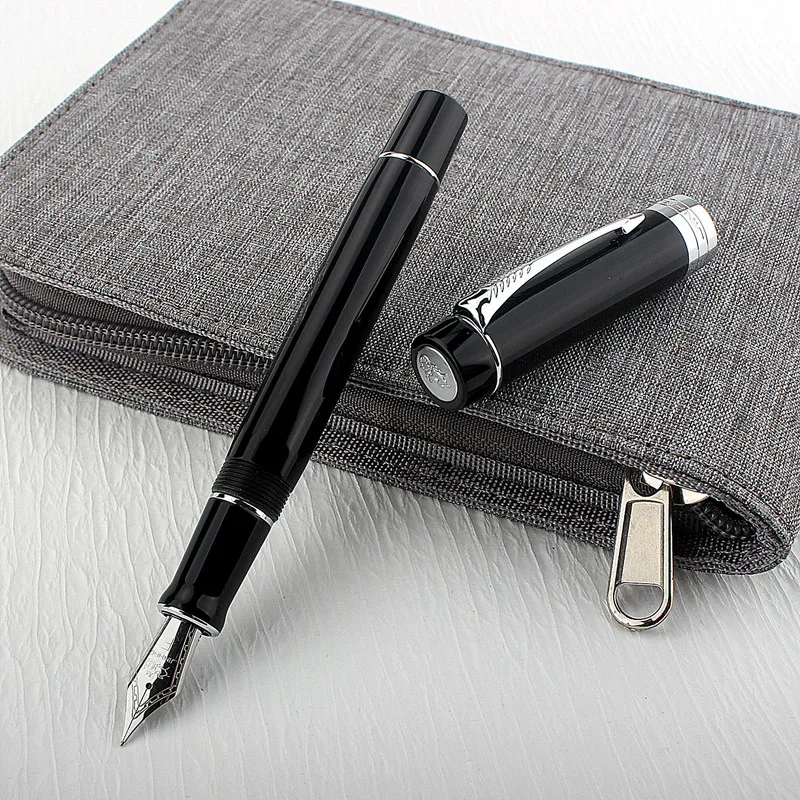 

Перьевая ручка Jinhao 100 красная EF/F/M/изогнутым пером