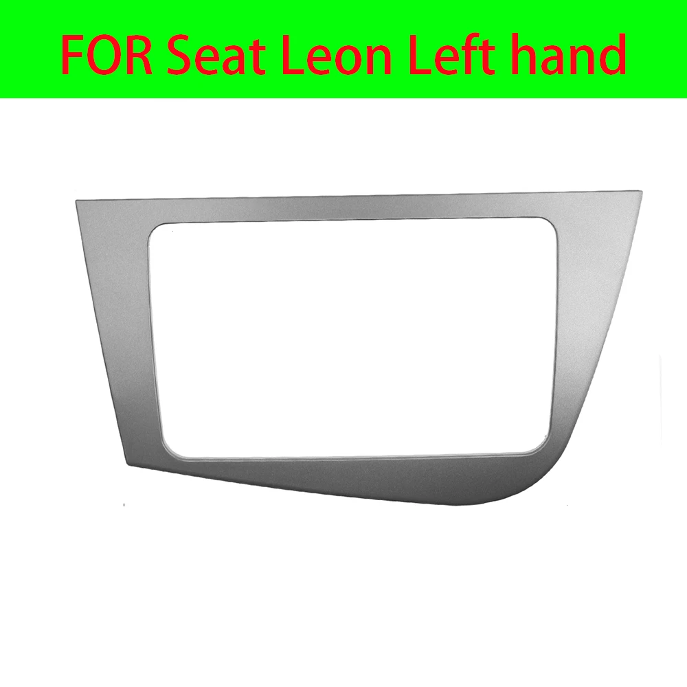 HY Double 2 Din Fascia для Seat Leon LHD Радио GPS Стерео Панель Приборная панель Монтажная