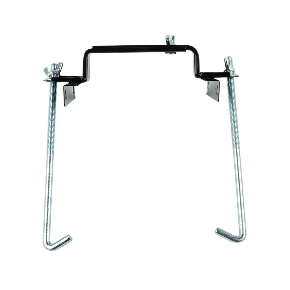 

Металлическая стойка-кронштейн, регулируемое крепление, универсальное черное серебристое крепление 16 см-22.5 см, держатель аккумулятора, стабилизатор, для грузовиков